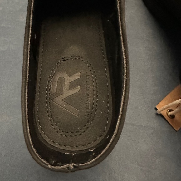 American Rag Black Suede Clog Mule Slip On Shoes NWT - Picture 9 of 12